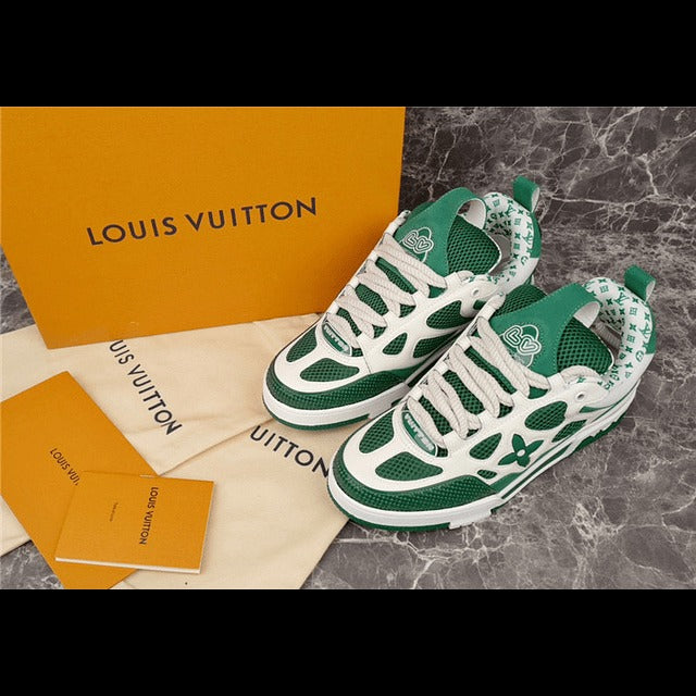Tênis Louis Vuitton LV Skate Sneaker Green White