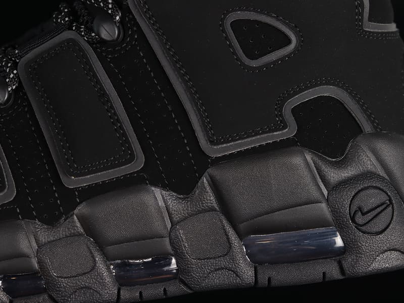 Tênis Nike Air More Uptempo Black Reflective (2018)