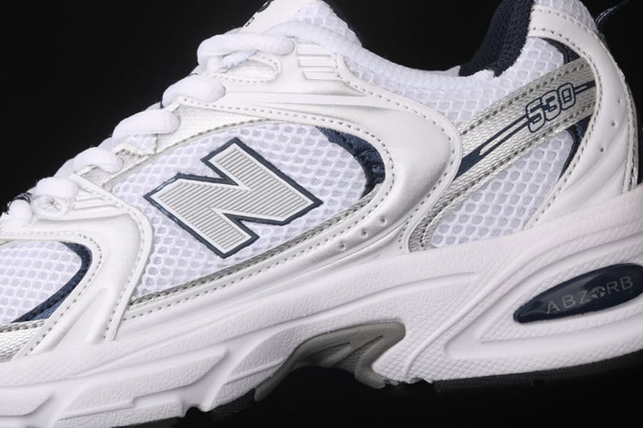 Tênis New Balance 530 White Silver Navy