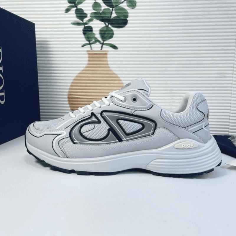 Tênis Dior B30 White Gray