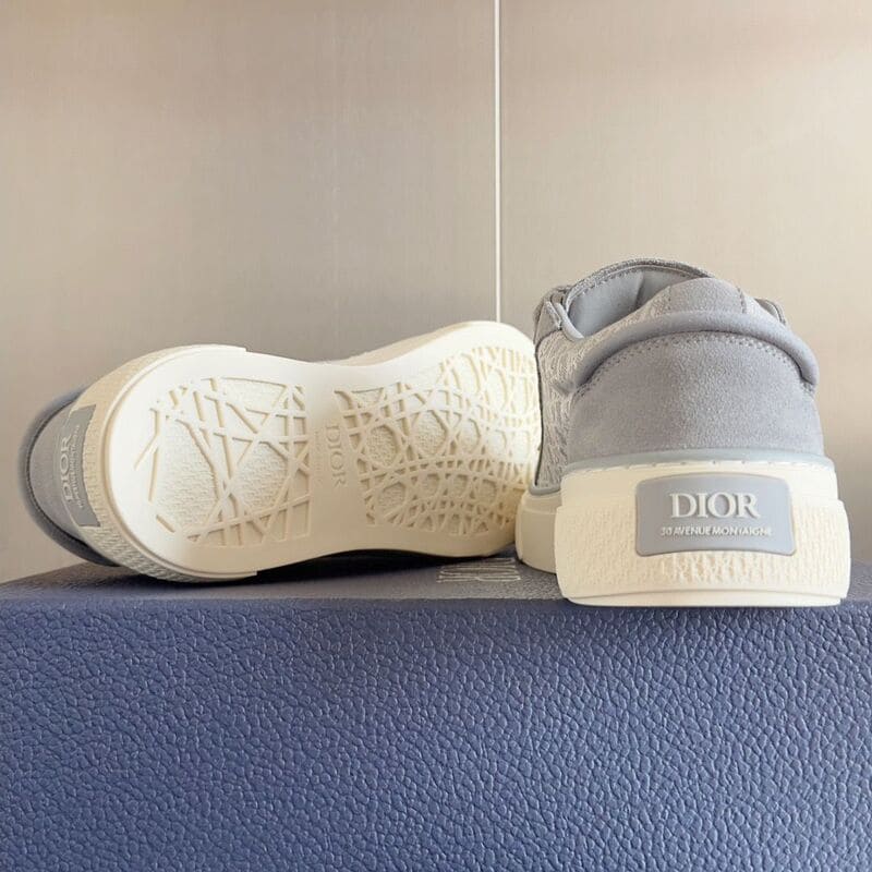 Tênis Dior B33 Gray Oblique Jacquard