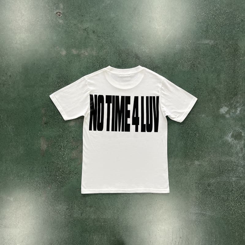 Camiseta Corteiz No time 4 Luv Branca