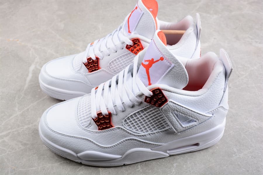 Tênis Air Jordan 4 Metallic Orange
