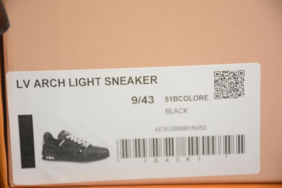 Tênis Louis Vuitton LV Trainer Black
