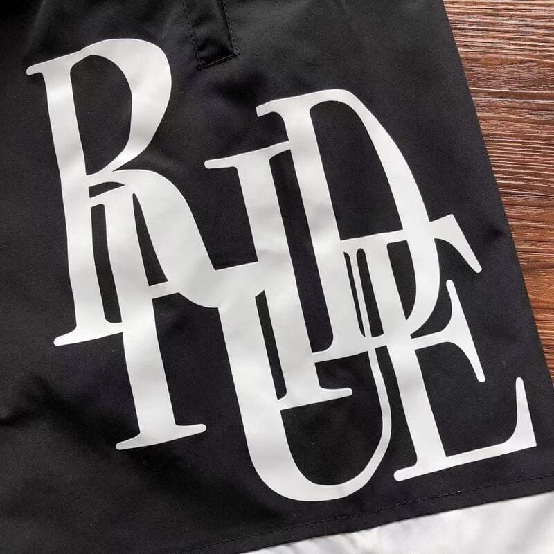 Shorts Rhude Side Logo Black