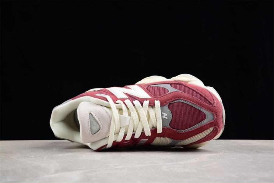 Tênis New Balance 9060 Washed Burgundy