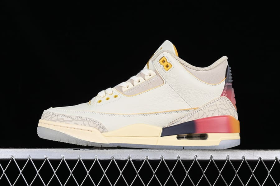 Tênis Air Jordan 3 x J Balvin SP Medellín Sunset