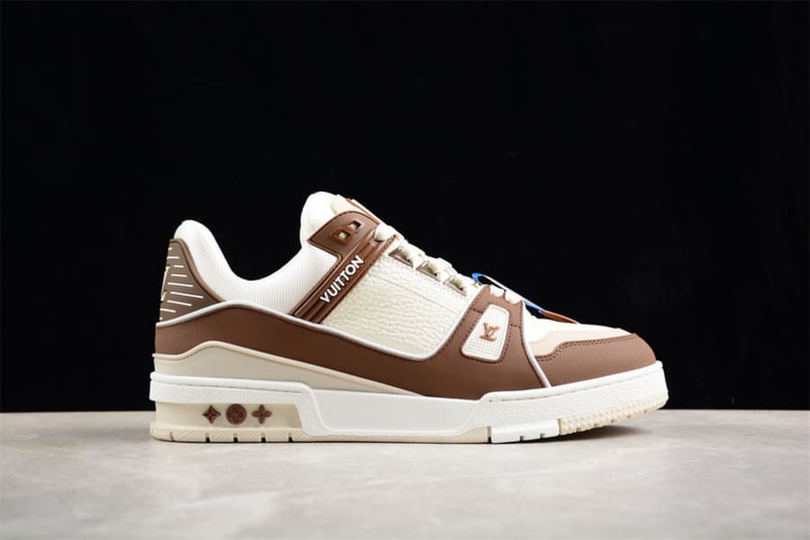 Tênis Louis Vuitton LV Trainer Brown