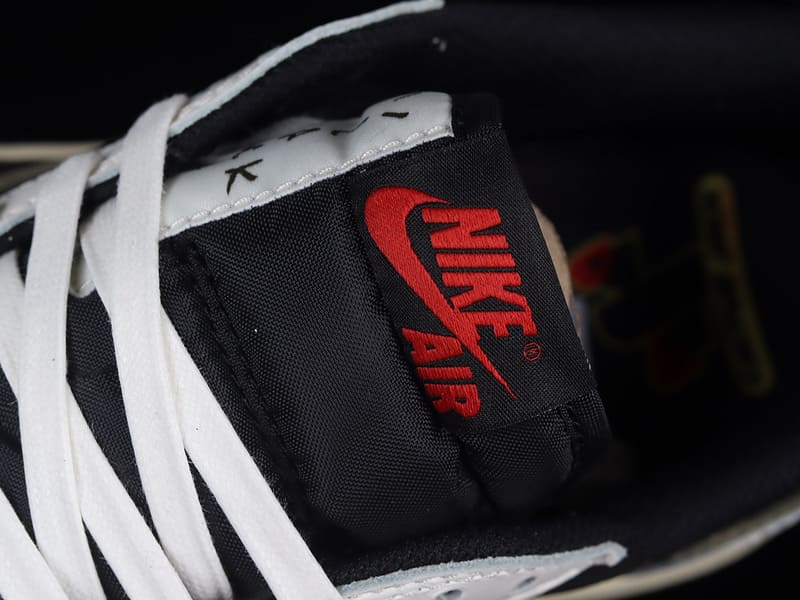 Tênis Air Jordan 1 Low x Travis Scott Olive