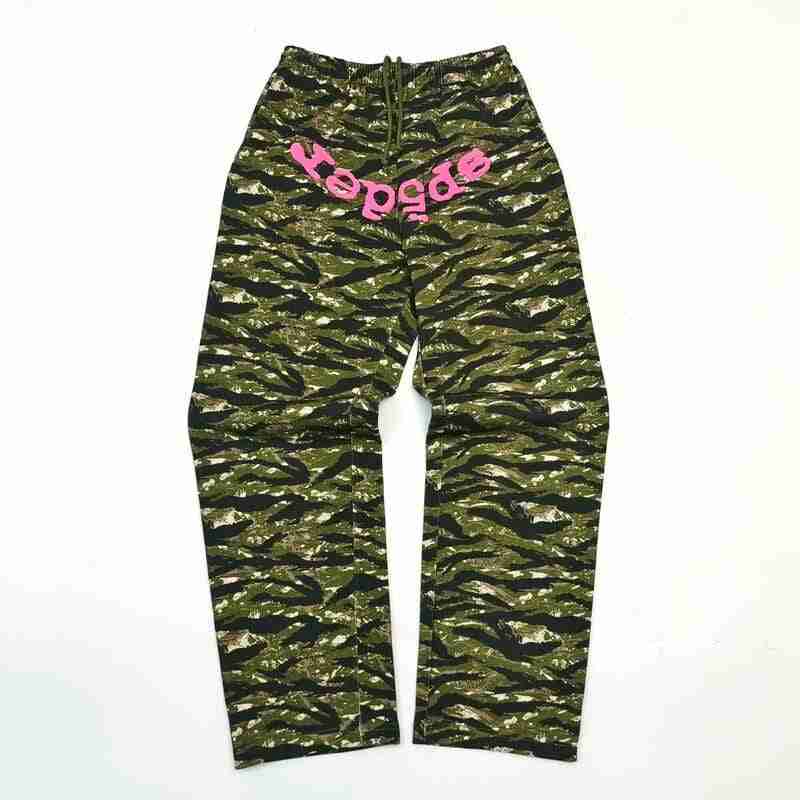 Calça Sp5der OG Web V2 Tiger Camo