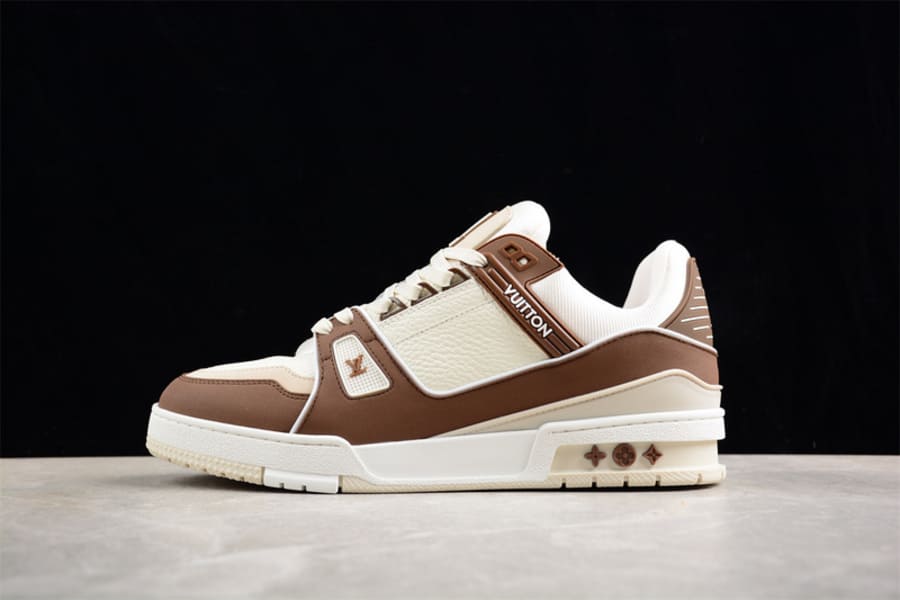 Tênis Louis Vuitton LV Trainer Brown