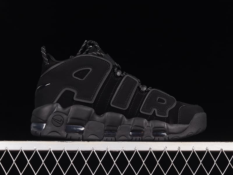 Tênis Nike Air More Uptempo Black Reflective (2018)