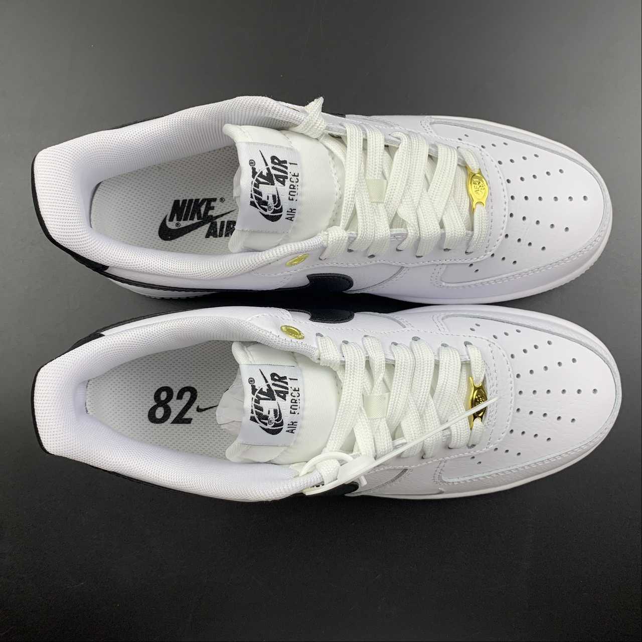 Tênis Nike Air Force 1 Low 40th Anniversary White Black