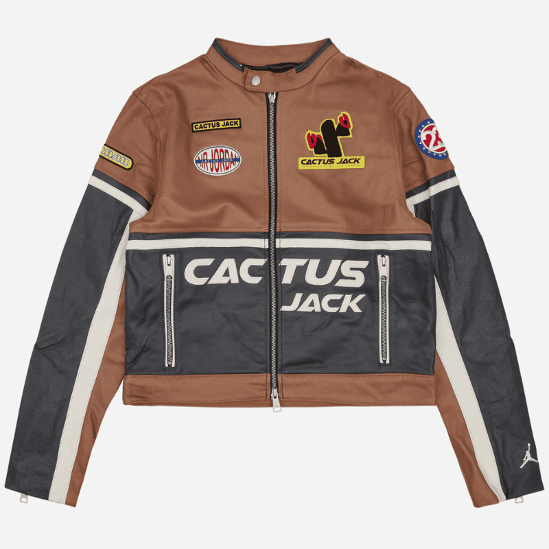 Jaqueta Jordan x Travis Scott Archaeo Brown