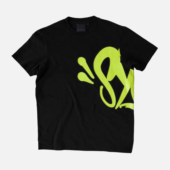 PRONTA ENTREGA - Camiseta Synaworld OG Logo Black/Green
