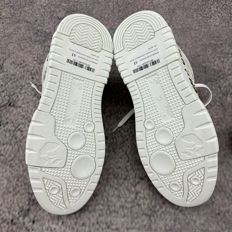 Tênis Off-White Out of Office For Walking White