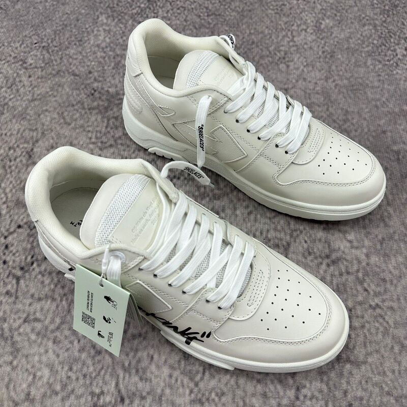 Tênis Off-White Out of Office For Walking White