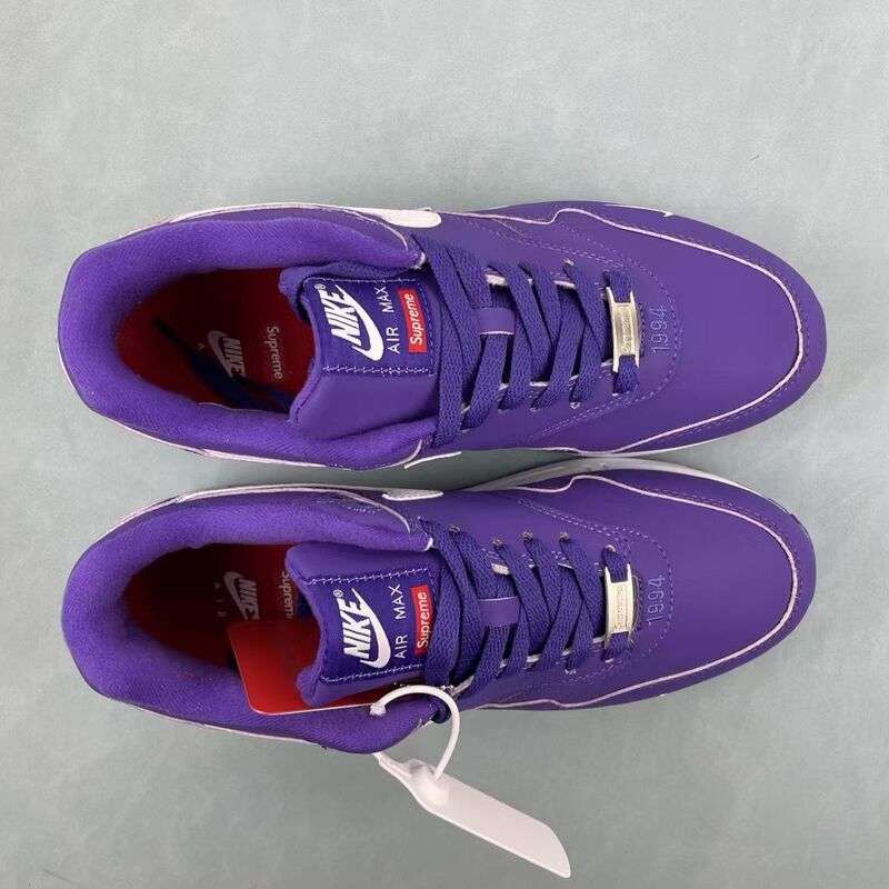 Tênis Air Max 1 x Supreme '87 SP Varsity Purple