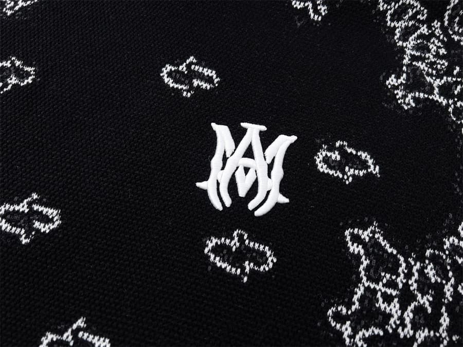 Moletom Amiri Bandana B-Ball 'BlackGrey'