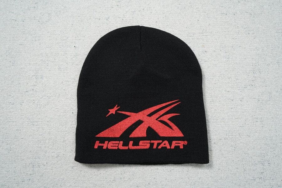 Touca Hellstar Preta/Vermelha