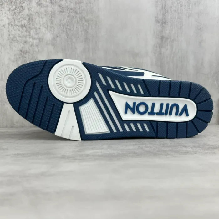 Tênis Louis Vuitton LV Skate Sneaker Marine White