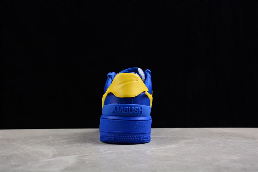Tênis Nike x Ambush Air Force 1 Low Game Royal and Vivid Sulphur