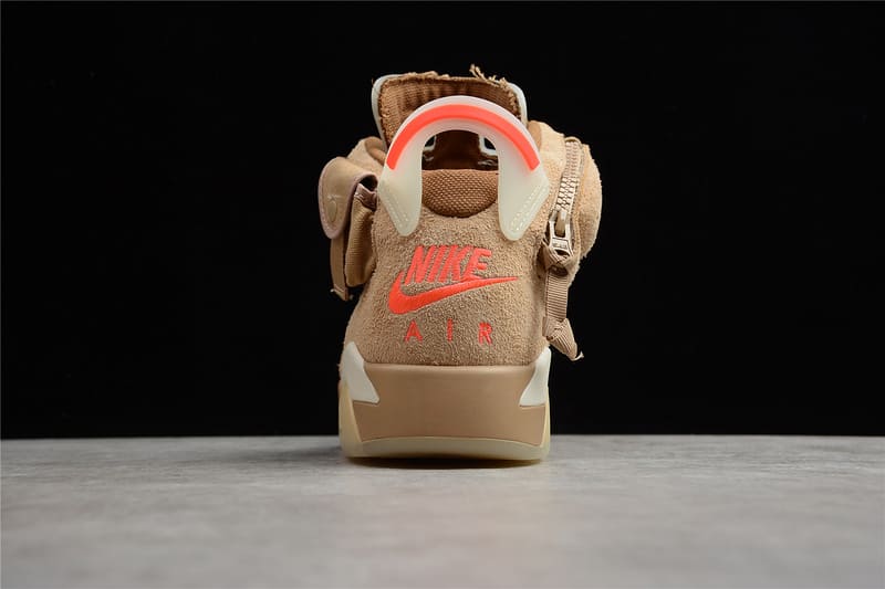 Tênis Air Jordan 6 Retro - Travis Scott "British Khaki"