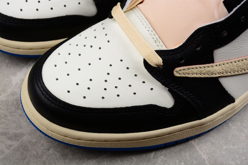 Tênis Air Jordan 1 Low Travis Scott Fragment Design