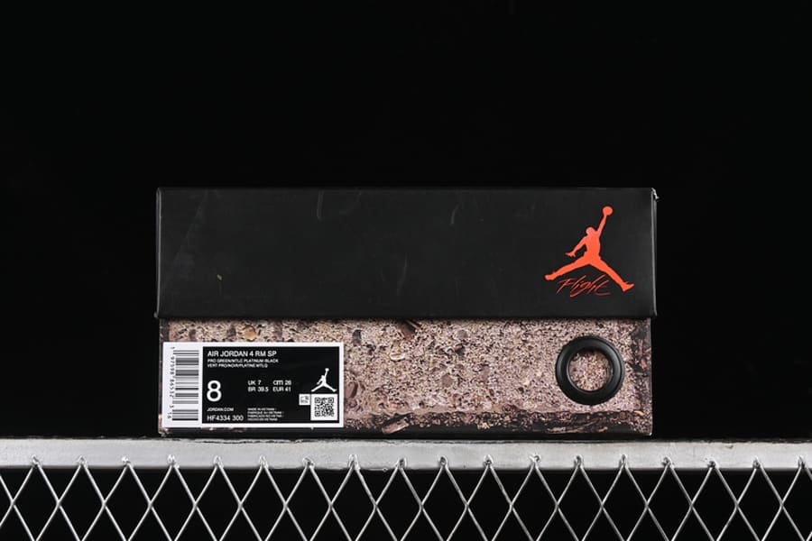 Tênis Air Jordan 4 RM Fence Green "Nigel Sylvester"