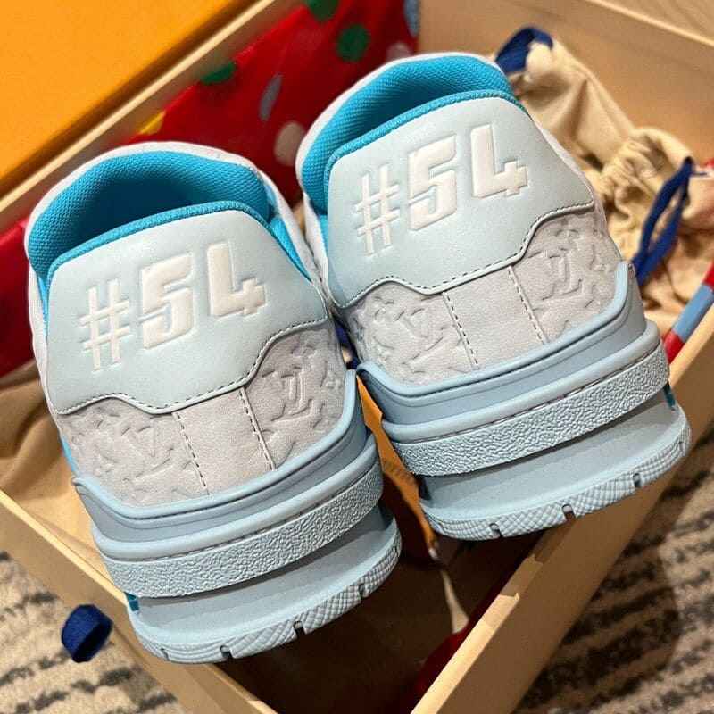 Tênis Louis Vuitton LV Trainer Tyler, the Creator Blue