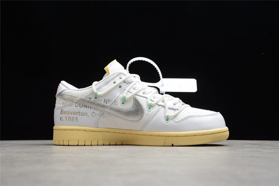 Tênis Nike Dunk Low x Off-White Lot 01 of 50