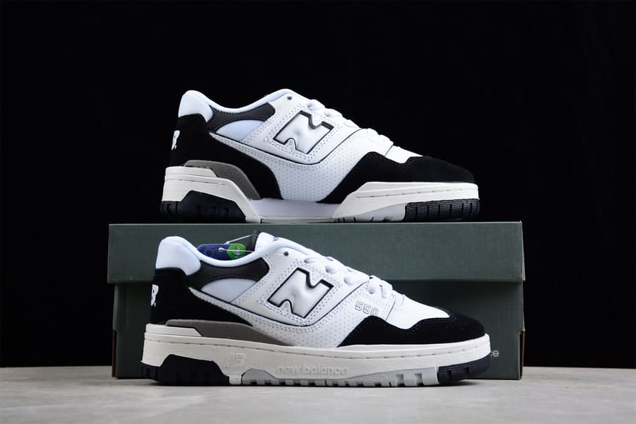 Tênis New Balance 550 GS White Black Rain Cloud