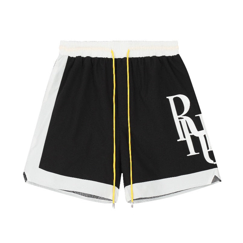 Shorts Rhude Side Logo Black
