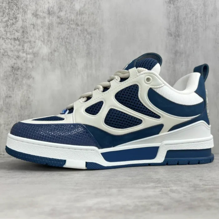 Tênis Louis Vuitton LV Skate Sneaker Marine White