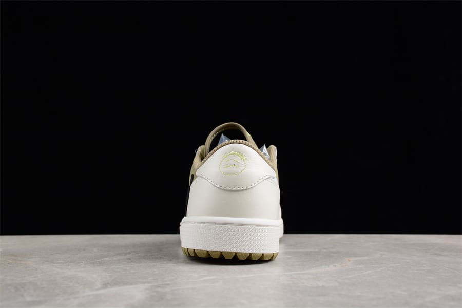 Tênis Air Jordan 1 x Travis Scott Low Golf Neutral Olive
