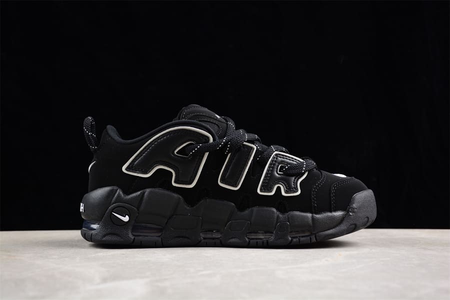 Tênis Nike Air More Uptempo Low AMBUSH Black