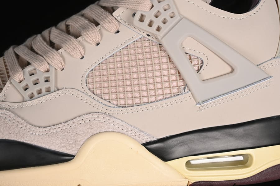 Tênis Air Jordan 4 x A Ma Maniere "Fossil Stone"