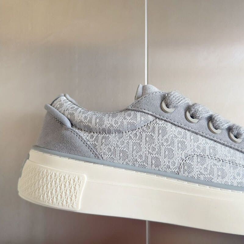 Tênis Dior B33 Gray Oblique Jacquard