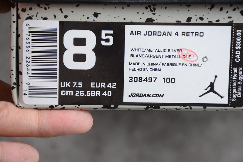 Tênis Air Jordan 4 Retro Pure Money