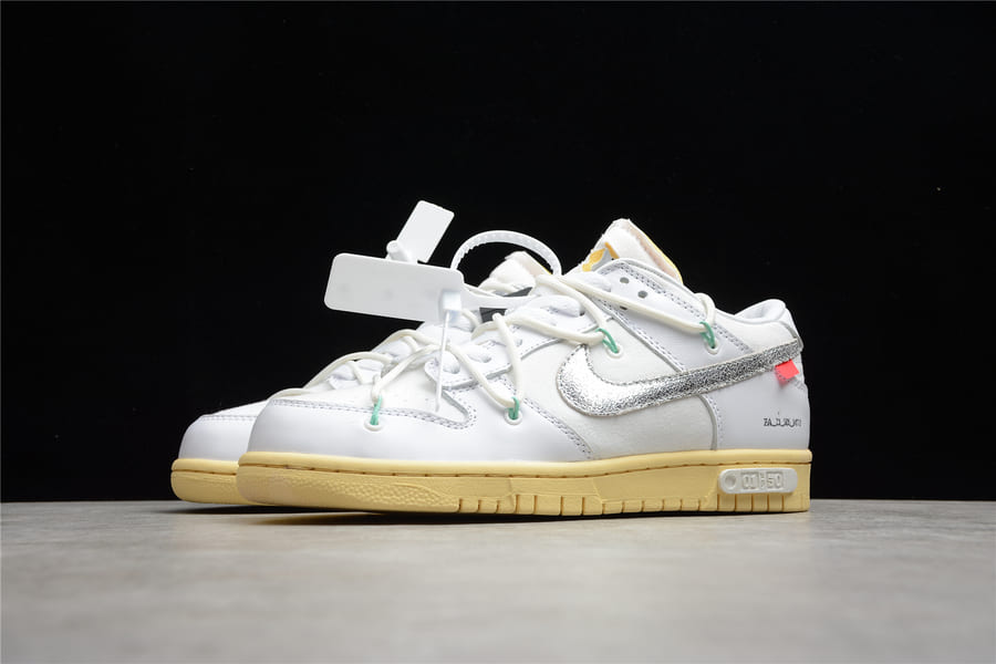 Tênis Nike Dunk Low x Off-White Lot 01 of 50