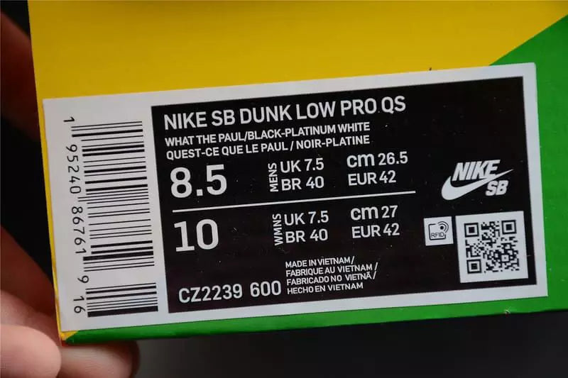 Tênis Nike SB Dunk Low What The Paul
