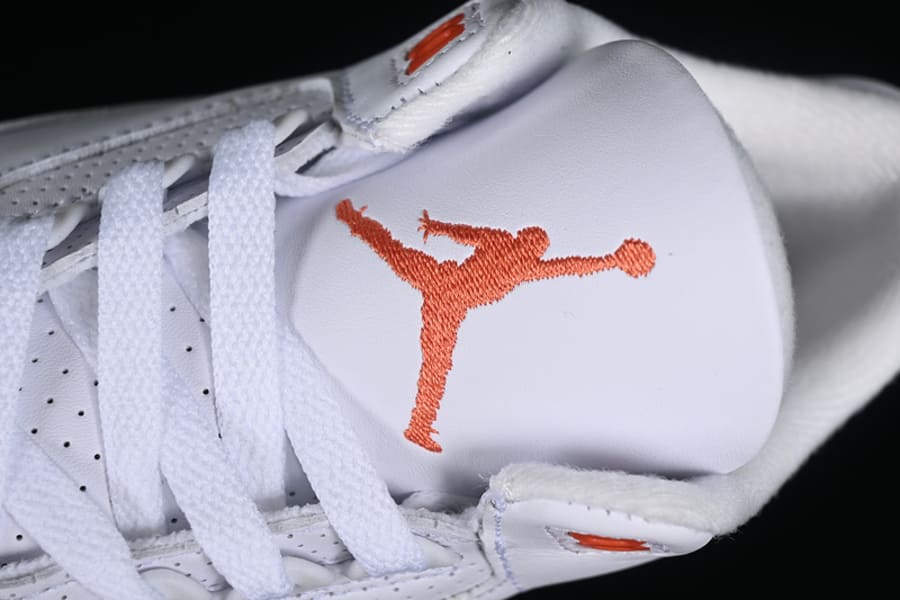 Tênis Air Jordan 3 White Georgia Peach