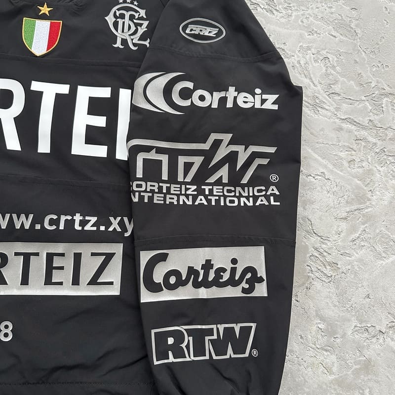 Blusa Corteiz Sponsor Training Black