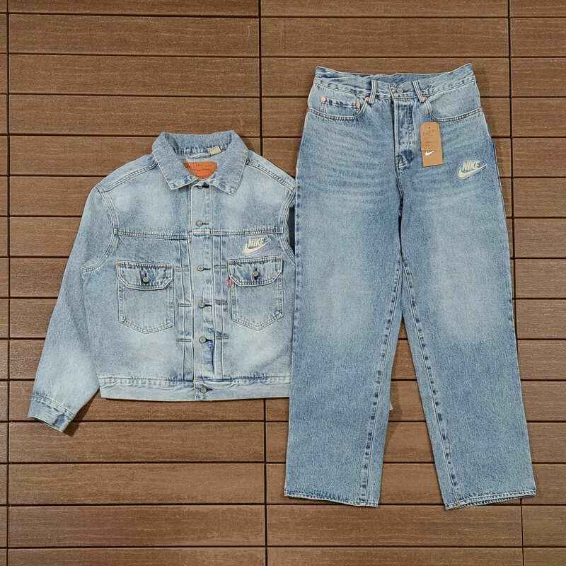 Conjunto Nike x Levi's Denim Light Blue
