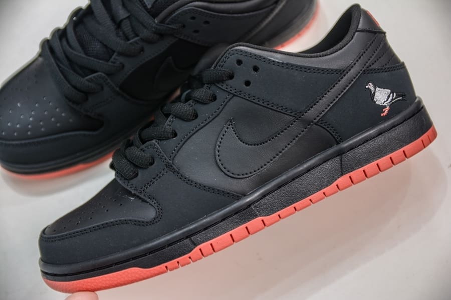 Tênis Nike Dunk Low Black Pigeon