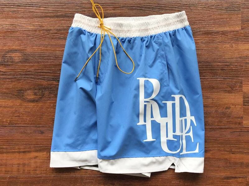 Shorts Rhude Side Logo Blue