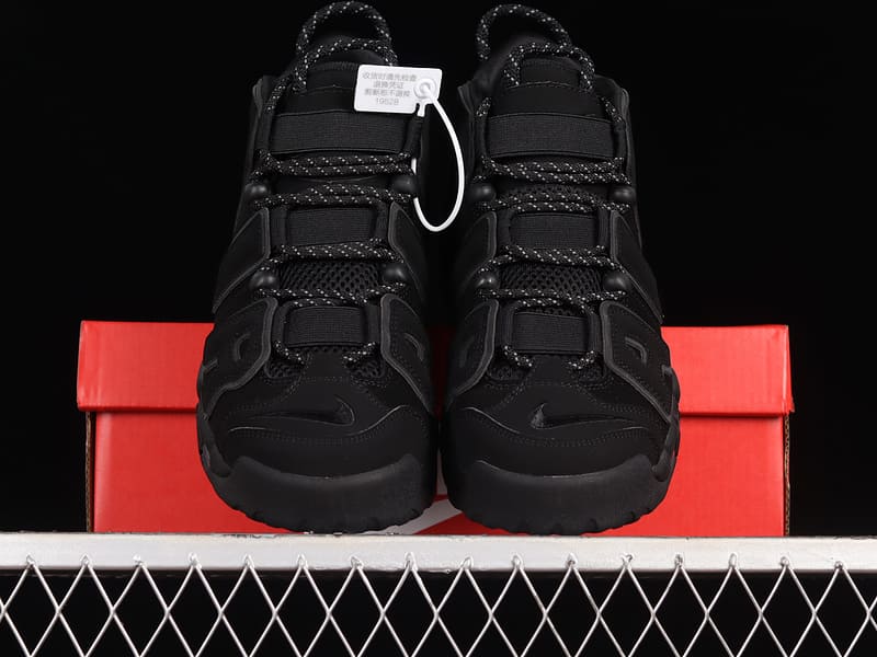 Tênis Nike Air More Uptempo Black Reflective (2018)