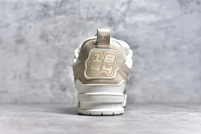 Tênis Louis Vuitton LV Skate Sneaker Beige White