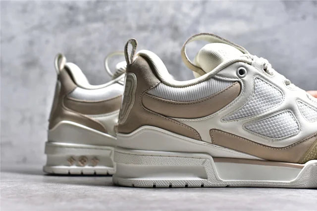 Tênis Louis Vuitton LV Skate Sneaker Beige White