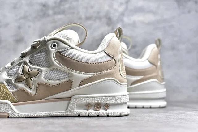 Tênis Louis Vuitton LV Skate Sneaker Beige White